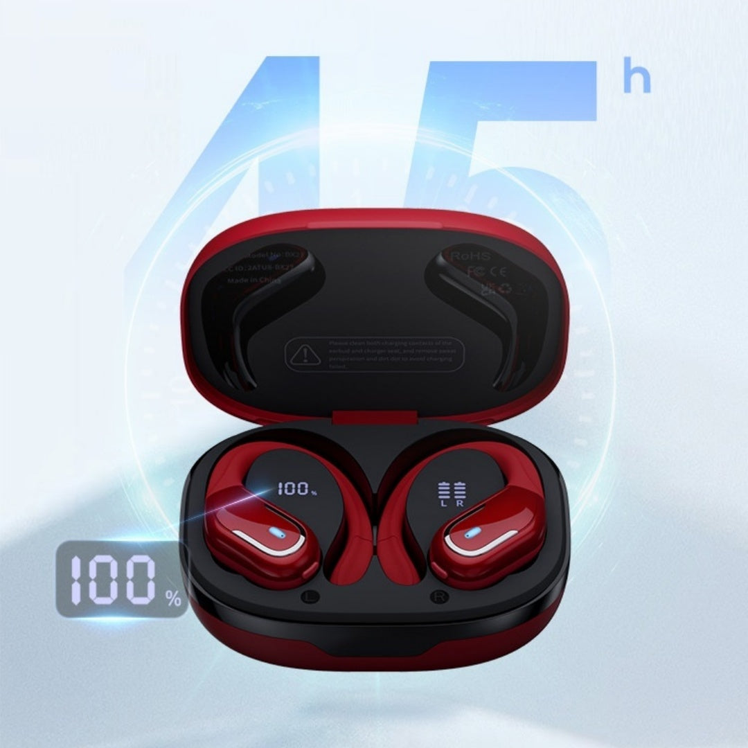 New Noise-Canceling Wireless Ear-hook Headset